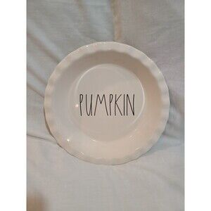 Rae Dunn Pumpkin Pie Plate